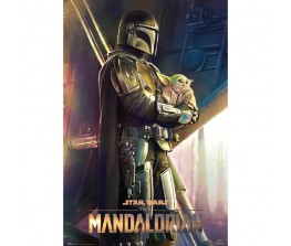 Poster The Mandalorian Clan of Two - Star Wars