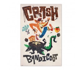 Poster Adventures - Crash Bandicoot