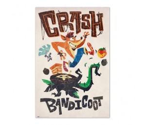 Poster Adventures - Crash Bandicoot