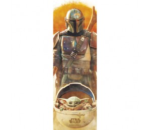 Door Poster The Mandalorian - Star Wars