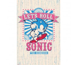 Poster Let’s Roll - Sonic