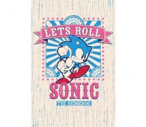 Poster Let’s Roll - Sonic