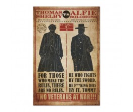 Poster Thomas VS Alfie - Peaky Blinders