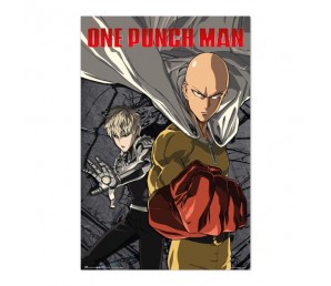 Poster Saitama & Genos - One Punch Man