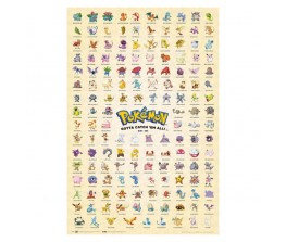 Poster First Generation Pokemon