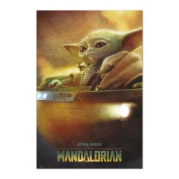 Poster Mandalorian Grogu Pod - Star Wars