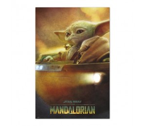 Poster Mandalorian Grogu Pod - Star Wars