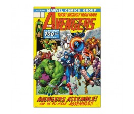 Poster Avengers 100th issue - Marvel