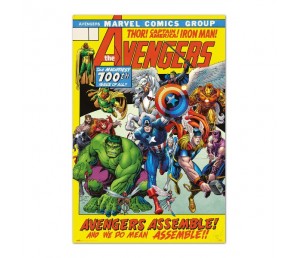 Poster Avengers 100th issue - Marvel