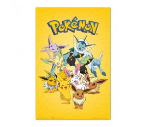 Poster Eevee Evolutions - Pokemon