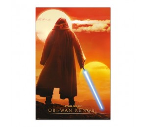 Poster Obi-Wan Kenobi Twin Suns - Star Wars