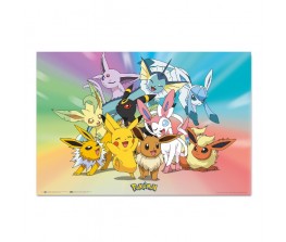 Poster Eevee Evolutions - Pokemon