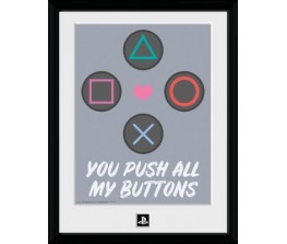 Frame PlayStation - Push My Buttons