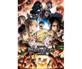 Poster Attack On Titan Season 2 - Key Art