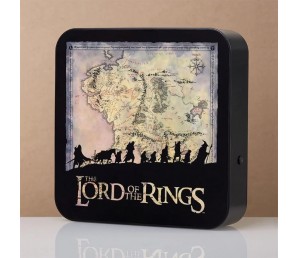 Light 3D Map of Middle Earth - The Lord of the Rings