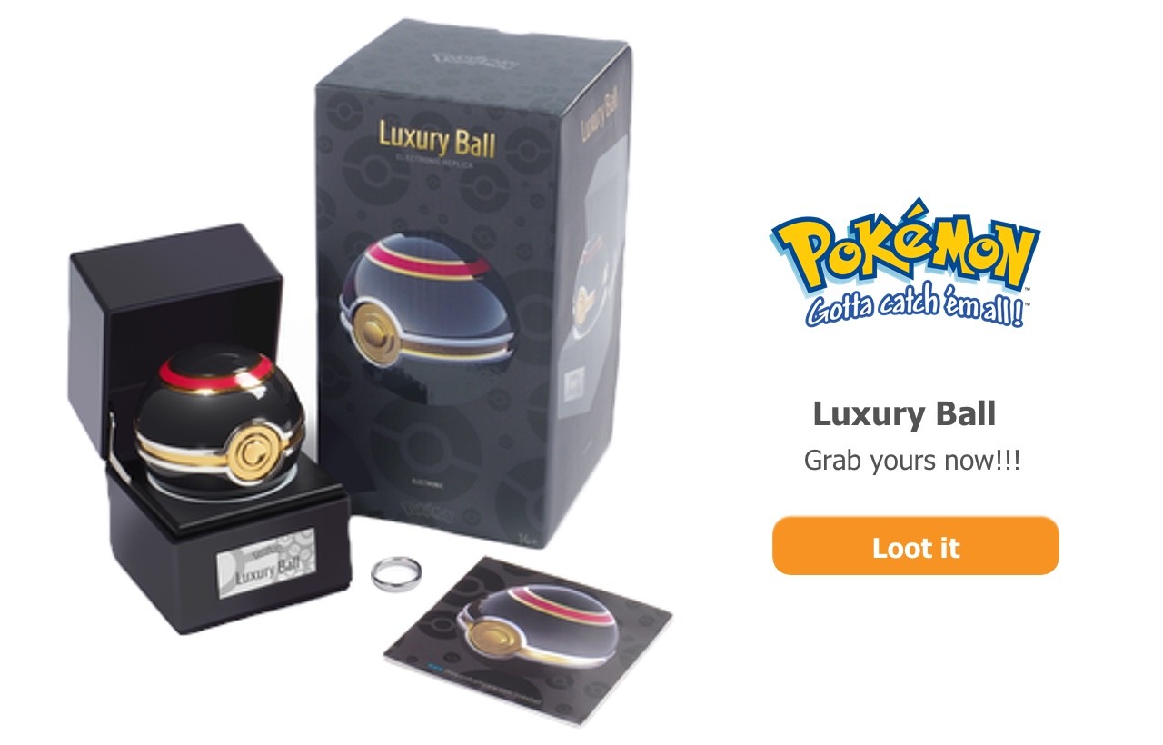 Luxury ball en